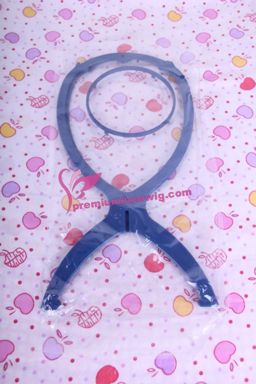 Blue Wig Stand